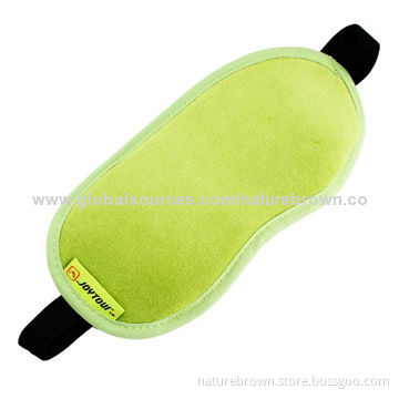 Sleep mask in velvet material